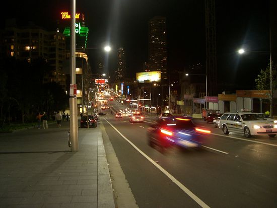 Strasse nach Kings Cross