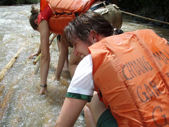 ... jeder hatte danach ein wenig nasse Sachen.