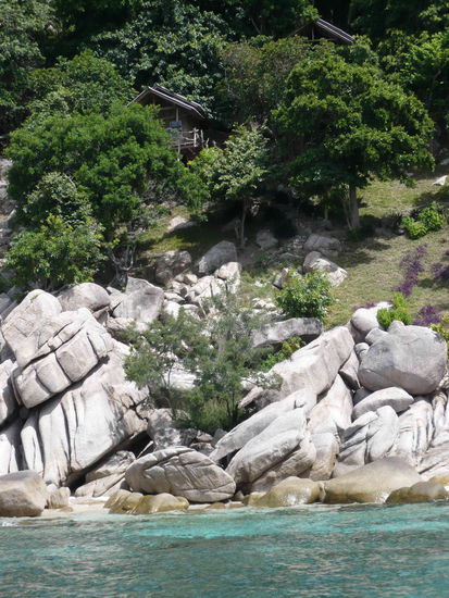 Suchbild ... wer findet unseren Bungalow?