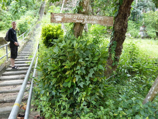 Hinauf zur Sehenswuerdigkeit
