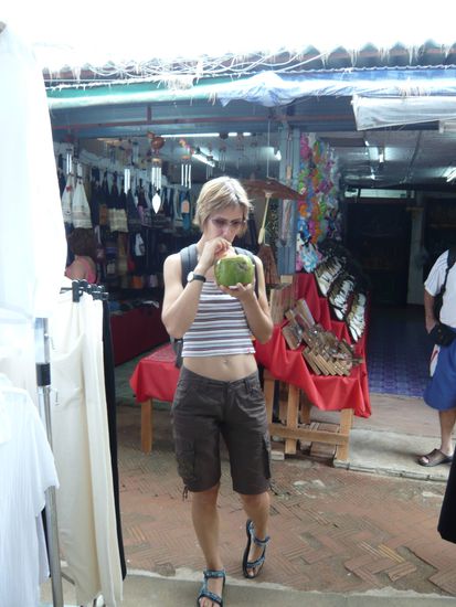 Meine erste Kokosnuss