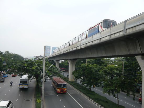 Sky-Train in Bangkok
