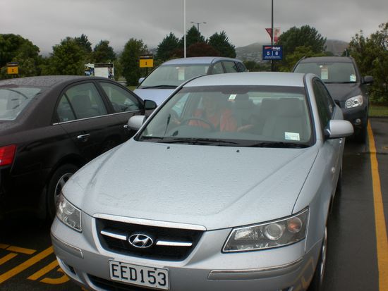 unser erster Mietwagen