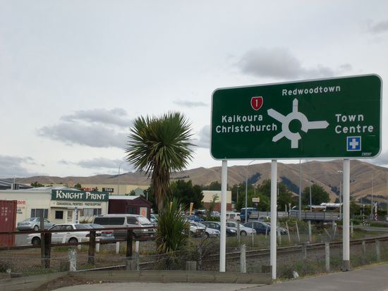 wir naehern uns Kaikoura