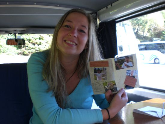 Total suesse Karte von meiner Familie die ich erst heute oeffnen durfte!!