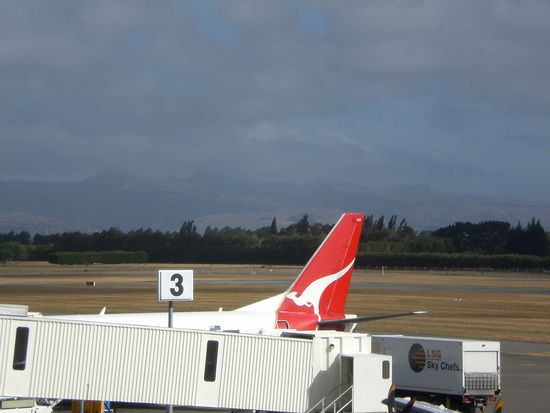 Da wird unsere Maschine schon fertig gemacht