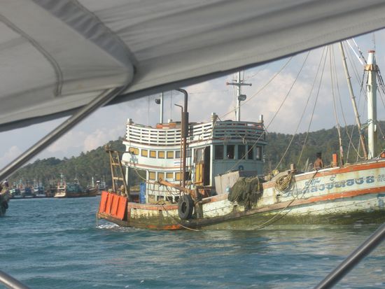 ein altes Fischerboot