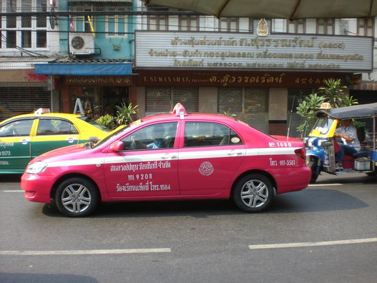 Taxis in allen Farben