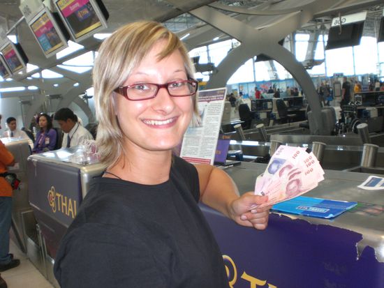 unerwarteter Geldsegen..da glänzen die Augen 