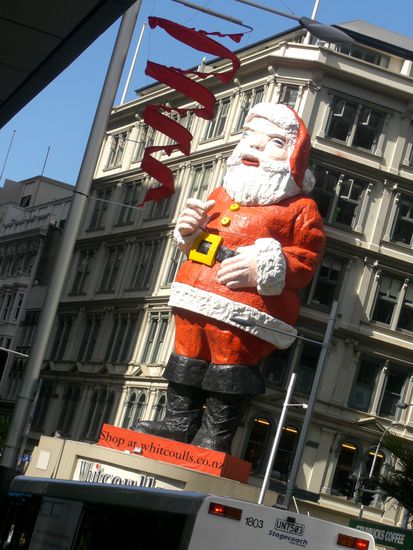 Santa in Auckland