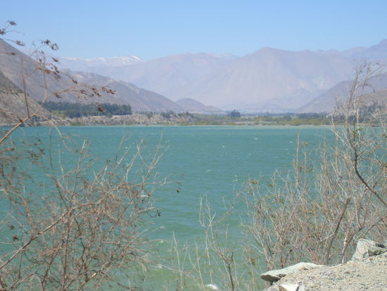 Stausee vor Vicuña