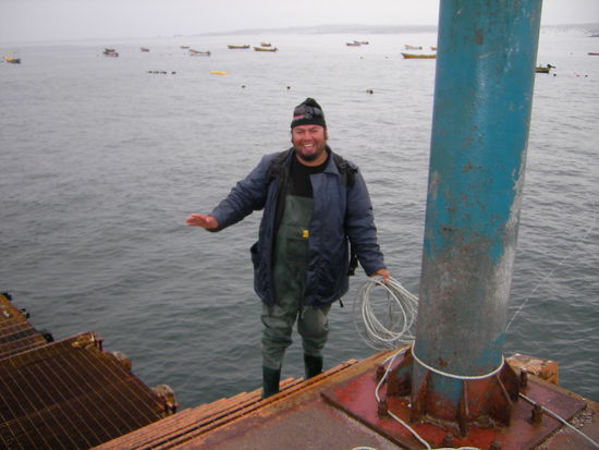 Fischer in Punta Choros / Chile