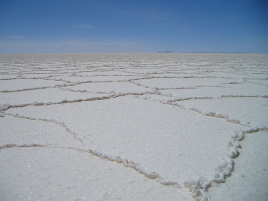 Oberflaechenstruktur des Sees