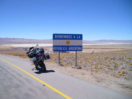 Argentinien ist erreicht