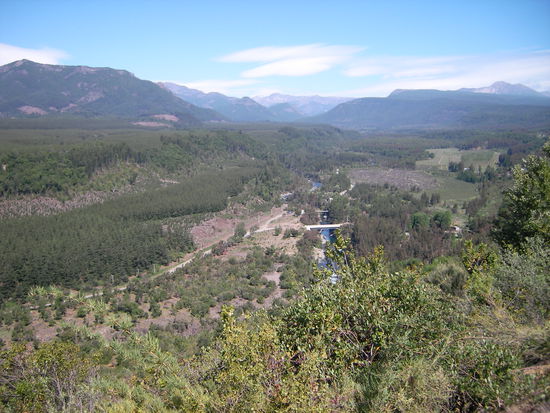 Hier unten waere die gute Piste gewesen...