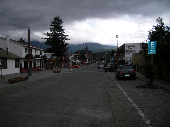 Noch war nichts vom Vulkan zu sehen