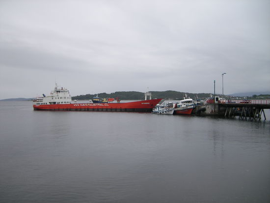 Die Alejandrina wartet bereits auf uns