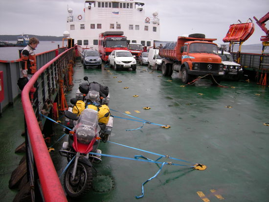 Alles gut festgezurrt ? Hoffentlich !!!