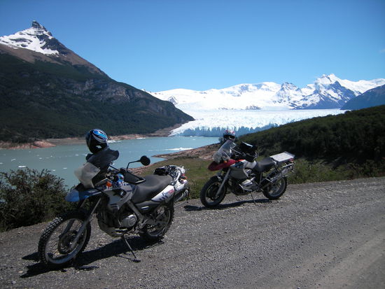 Der Gletscher Perito Moreno