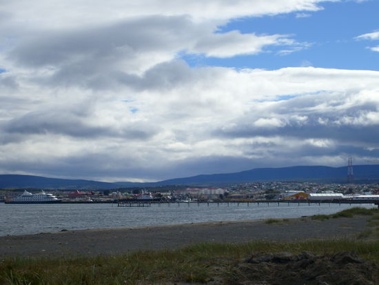 Blick auf Punta Arenas