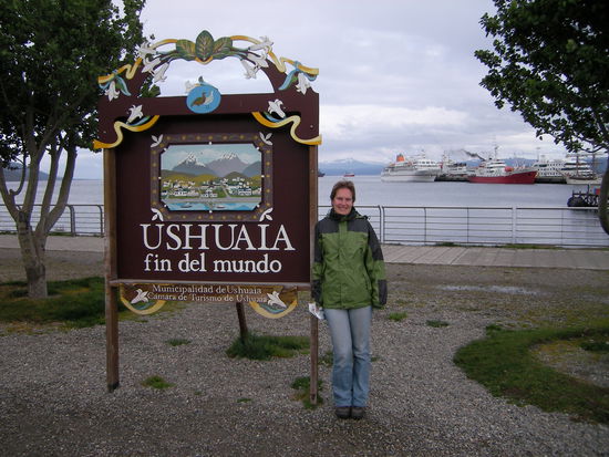 Ushuaia, wirklich am Ende der Welt !