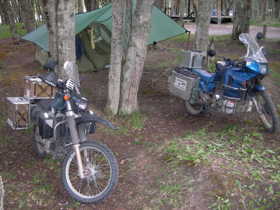 Globusbiker unterwegs