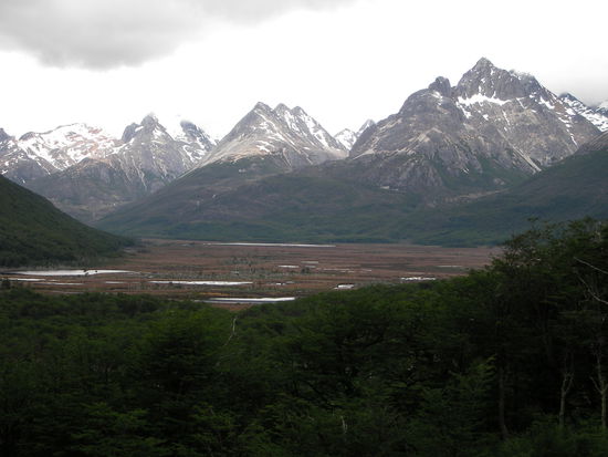 Bergpanorama in Suedfeuerland