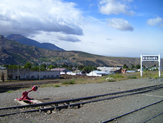 Esquel wartet sogar mit einer Schmalspurbahn fuer Touristen auf
