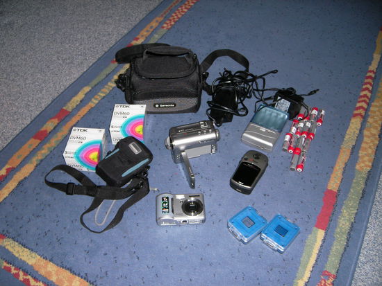 Elektronische Ausrüstung. Was hatte wohl Ted Simon bei "Jupiters Mondfahrt" dabei ?