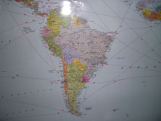 Wir konzentrieren uns auf West-Südamerika.
Speziell Argentienen und Chile. Bolivien und Peru werden nur kurz besucht.