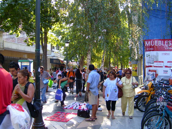 Leben auf der Gass in Rancagua