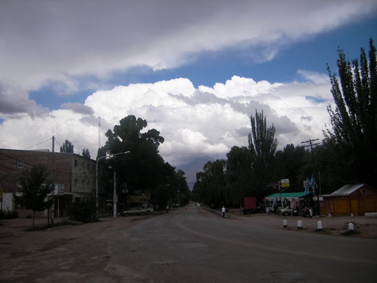 Abschied von dem Bergdoerfchen Uspallata