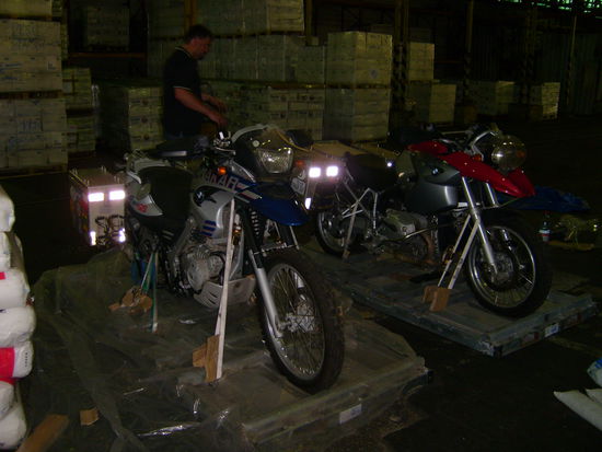 Etwas größere Verpackungen für die BMW´s