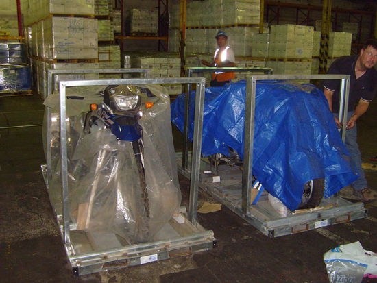 Jetzt nur noch die Kartons drüber...