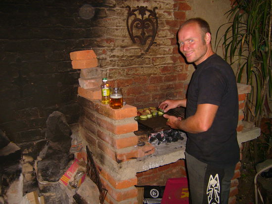 Oli in seinem Elemet