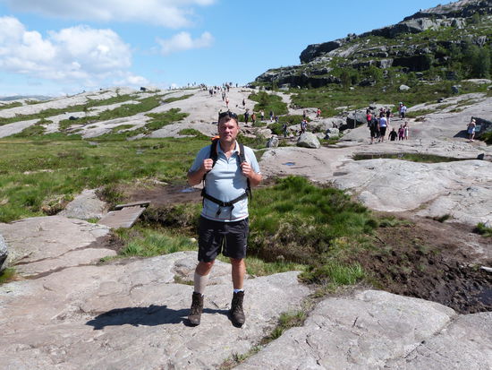 ...jetzt nur noch über das Hochplateau...