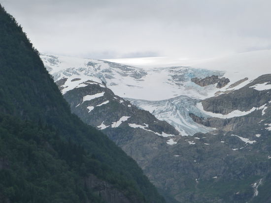 Gletscher in der Nähe von Odda.
