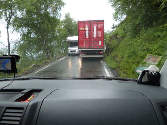 Manchmal wirds ganz schön eng.