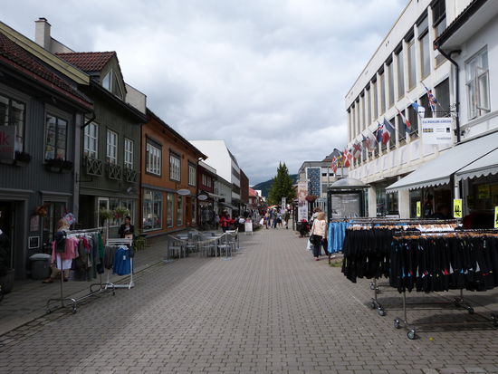 Fussgängerzone in Lillehammer