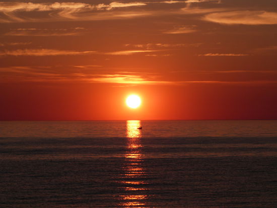 ...an dem die Sonne...