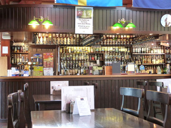 So muss eine Bar im Pub aussehen 