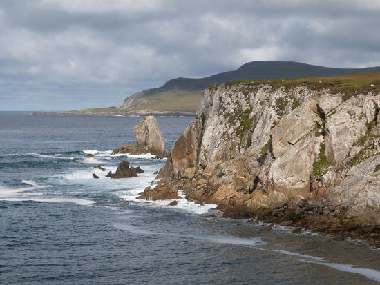 Cliffscenerie auch Achill Island