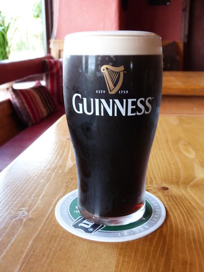 Guinness, so muss das aussehen