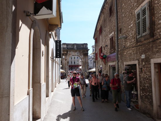 Erkundung der Innenstadt von Pula