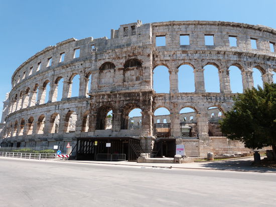 Auch die Römer waren schon in Istrien....
