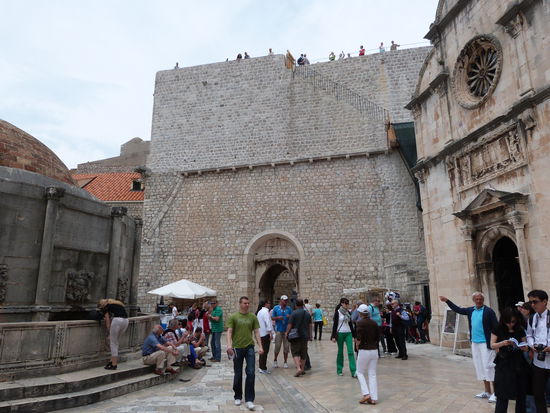 Wir zu erkennen ist, ist Dubrovnik eine alte Festungsstadt