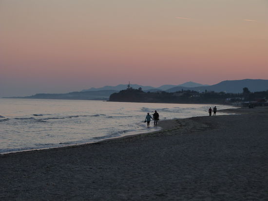 Sonnenuntergang in Alexandroupolis