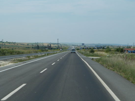 Endlose Strassen in der Türkei