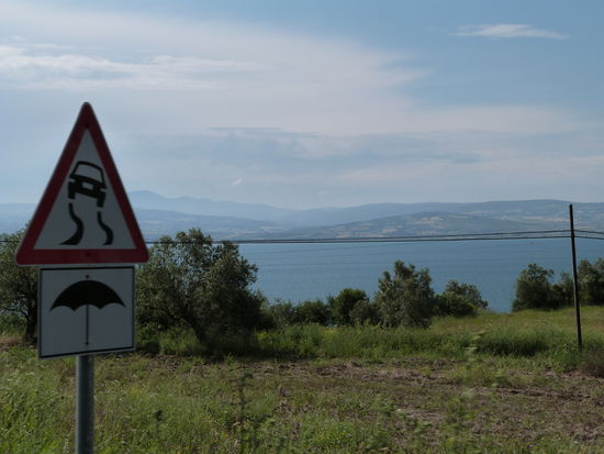 So schmal ist die Seestrasse der Dardanellen