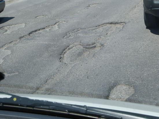 Auch an den Strassen muss Bulgarien noch etwas tun